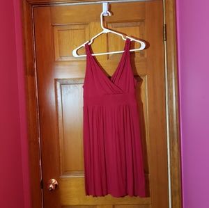 Sleeveless V-Neck Jersey Dress